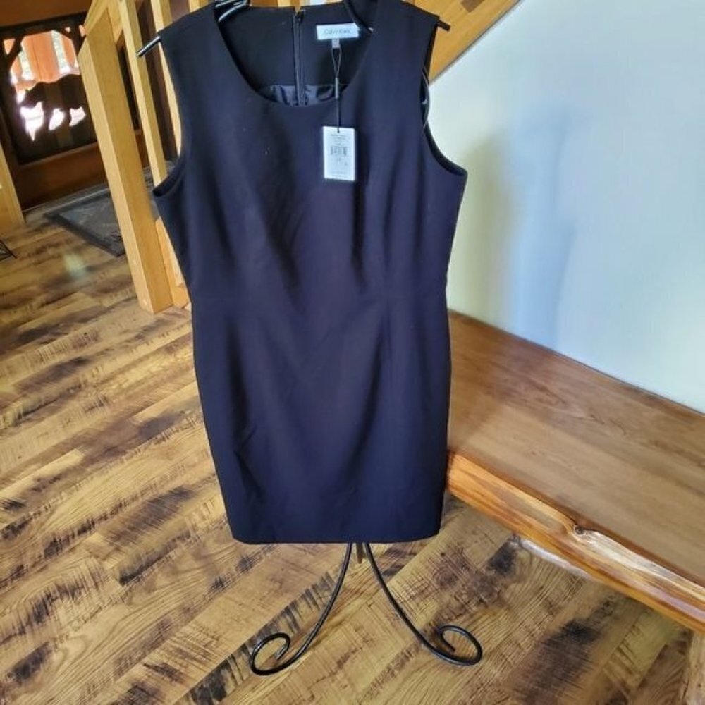 Calvin Klein Black Sleeveless Dress